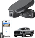 Mangoal Front 4K & Rear 1080p Dash Cam Custom fit for Chevy Colorado 2023 2024 2025 2026 WD LT Z71 ZR2 Work Truck Trail Boss(Model B), Integrated OEM Look, UHD 2160P Video, Free App & WiFi, 128GB Card