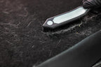 Detail Factory - Pet Hair Brush - Triangular Wedge Tip - Rubber Bristles to Trap and Remove Hair - Metal-Free Design - Rubberized ProGrip Ergonomic Design