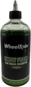 WheelSpin Snow Foam Extreme Foaming Car Wash Shampoo for Pressure Washer & Foam Cannon Melon Scent (600ml / 20oz)