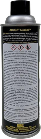 Ardex Details 6201 Professional Interior Aerosol Dressing, Car Detailing Kit Interior Cleaner for Hard-to-Reach Places, AC Vents, Door Seals & Dashboards - Easy Spray Application | Made in USA