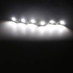 12 Pods LED Rock Lights Neon Underglow Light for Car Truck ATV SUV Under Body Glow Light Trail Fender Lighting (White)