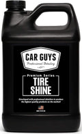 CAR GUYS Tire Shine Spray 1 Gallon Refill - The Perfect Deep Black Shine - Long Lasting Car Tire Dressing - No Sling & Dry to Touch - Sprayer Not Included