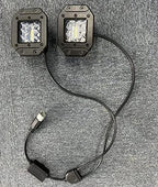 RGBW Flush Mount LED Lights, OFFROADTOWN 5inch 60W RGBW LED Driving Work Flush Fog Off Road Lights for Truck Pickup UTV ATV SUV Boat 4x4 Car