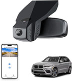 Mangoal 4K Dash Cam for BMW X5 Gen3 F85 F15 2014 2015 2016 2017 2018(Model B), X5M sDrive35i xDrive35i xDrive35d xDrive50i, OEM Style, 2160P UHD Video, WiFi & APP, 64GB Card