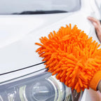 5 Pcs Premium Chenille Microfiber Car Wash Glove, Double Sided Scratch-Free Car Wash Mitt, Soft Carwash Sponge, Microfiber Cleaning Mitt