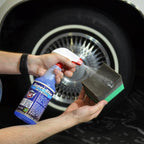 Detail King Super Blue - Tire Dressing & Tire Shine Spray - Contains Silicone for Added Protection - 16 oz