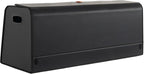 XDV Trunk Organizers, Car Organizers, Storage Solutions, and Car Storage Organizers for SUVs, Sedans, Back Seats, and Luxury Vehicles with Lid, Leather, Small, Large Car shoes box (Plain Black, XXL)