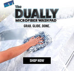 Chemical Guys Dually Wash Pad Microfiber Car Wash Pad Dual Surface Cleaning Pad for Paint Clear Coat Glass Wheels and Exterior Surfaces