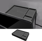 Temmis Dashboard Organizer for Honda CRV 2023-2026 (Gasoline & Hybrid), Silicone Dash Board Tissue Holder Dash Storage Tray Container Box Behind Screen-Black