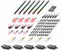 Heise by Metra 18 Piece Complete Ambient Lighting Kit, LED, Chasing Effect, Universal Fit, Interior