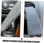 Zerodeko 3pcs Car Interior Duster Microfiber Brush for Car Vent Cleaning Mini Duster Air Vent Cleaner Brush Air Cleaning Tool