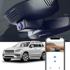 Fitcamx 4K Dash Cam Suitable for for Volvo XC90 2023-2026 Plug-in Hybrid B5 B6 T8 (Model B), OEM Factory Look, UHD 2160P Video, Built-in WiFi & APP, Loop Recording, G-Sensor, Plug & Play, 64GB Card
