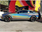 3M Car Wrap Roll 2080 Satin Flip Psychedelic | SP281 | (5ft x 60ft (300 Sq/ft)) | Automotive Vinyl Wrap for Cars - Car Interior Wrap & Exterior | w/Free Instawraps Pro Glove