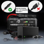 14V 56W Charger for NOCO Jump Starter Compatible with NOCO GB70 GB150 GB250+ GB251+ GB500 GB500+ Genius Boost Ultra Safe Lithium Jump Starter Battery 14V 56W Power Adapter Cord