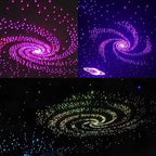 Twinkle Starlight Headliner Kit 500Pcs*0.03in*6.5ft*2m 16W Music/Voice APP/Remote Control Activated Star Light Kit RGBW Fiber Optic Star Roof Lights for Car Theater Game Bed Room Ceiling