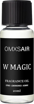 Luxury Hotel Scent W Maigc Oil Diffuser Refill Kit | Long Lasting Essential Oil for Large Room, HVAC & Car Waterless Fragrance Diffusers| Nanotech Formula| Spa Calming Aromatherapy Oil (20ml/0.7FL oz)