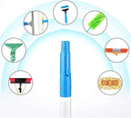 Telescopic Window Cleaning Pole with 50cm Brush HeadWater Fed Extendable Cleaner for Conservatory Roofs Solar Panels & Photovoltaic SystemsEffortless Cleaning Equipment