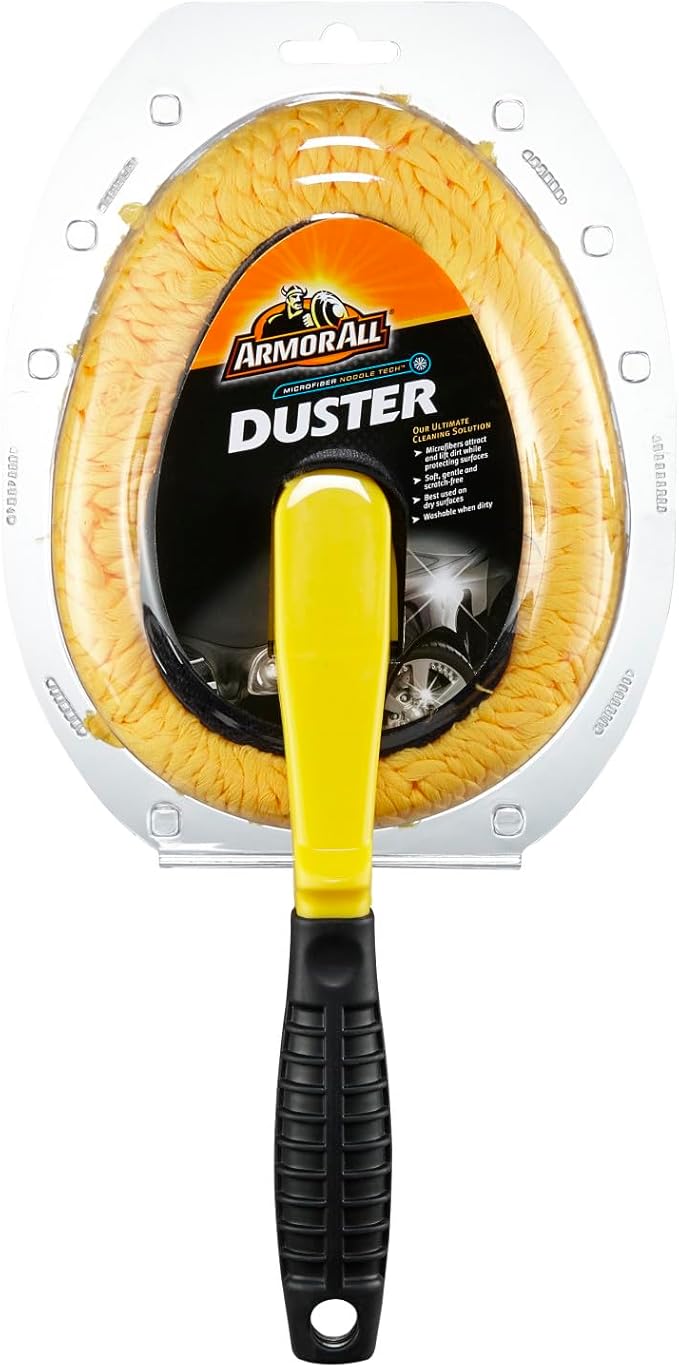 Armor All Car Duster, Scratch-Free Microfiber Duster with Handle