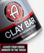 Adam's Polishes Medium Grade Clay Bar Detailing Kit