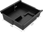 Car Wireless Charger for to-yo-ta Tacoma 2016-2021 Center Console Organizer Tray Accessory Panel with 18W USB Port 15W Fast inductive Mobile Phone Wireless Charging Pad
