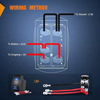 Nilight Roof Light Bar Rocker Switch Led Light Bar Switch 5Pin Laser On Off SPST switches 20A/12V 10A/24V Switch Blue with Jumper Wires Set for Cars Trucks RVs,2 Years Warranty