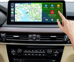 12.3-Inch Car Stereo GPS Navigation System for BMW X5 F15 X6 F16 (2014-2017) NBT System, Wireless CarPlay Android Auto Upgrade Factory Radio Bluetooth WiFi Touch Screen
