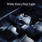 VAIS Technology Interior LED Car Lights with App & CarPlay Control and RGB Color Change - Fiber Optics Based Design, 6 Light Outputs, Waterproof and 3-Year Warranty