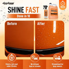 Nanoskin NANO SHOCK One-Step Ceramic Shield & Gloss 5 Gallons – SiO2 Spray Sealant, Clay Lubricant & Hydrophobic Coating | Easy Spray-On Wipe-Off Gloss for Cars, Trucks & RVs