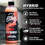 Ethos Hybrid Ceramic Rinseless Car Wash - Spot Free Rinse for Cars Waterless Wash - No Rinse Wash - Spot Free Car Wash (16oz)