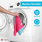 Orighty Microfiber Cleaning Cloth Pack of 60, Microfiber Towels for Cars, Highly Absorbent Car Cleaning Supplies, Lint Free Cloths Clean Rags for Car Care, House, Kitchen, 12x12 inch