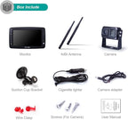 Wireless Backup Camera System with 7 inch Splitscreen, Waterproof Wireless Rear View Camera with Night Vision, Support add 2nd Wireless Reversing Camera for Trailer, RV, Trucks, Horse-Trailer, etc