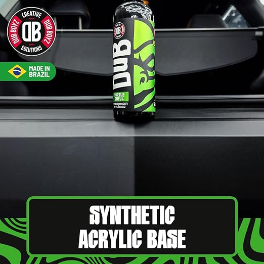 DUB BOYZ Turtle Shell Protectant Dressing, Interior & Exterior Protectant for Vinyl, Plastic, Rubber, and Leather, Non-Greasy Matte Finish, UV Protection, Easy Application with Cloth (16 Fl Oz)