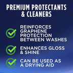 303 Products Graphene Detailer Spray, Enhances Gloss & Protection on Existing Coating, Sealants & Waxes, UV Protectant, Drying Aid, Add Ceramic Graphene Protection, Waterless Car Detailing Spray, 16oz