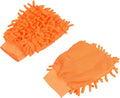 M METERXITY Microfiber Wash Mitt - Chenille Reusable Gloves for Cleaning, Scratch-Free, Apply to Kitchen House Cleaning