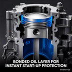 10W40 Motorcycle Oil JASO MA2 Full Synthetic – Patented Ceramic Coating Technology – For Motorcycles, ATVs, UTVs & Watercraft (2 Gallon Box)