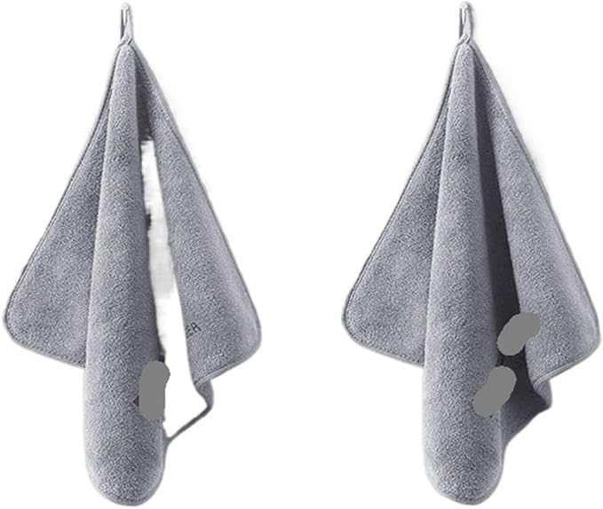 Microfiber Wash Towel Car Cleaning and Drying Cloth for Detailing and Care(30x30cm 2 piece)