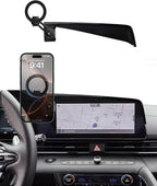PZK Car Phone Holder for Hyundai Elantra 2021-2025 2026 SE/SEL/Sport/Limited/N Line Accessories Custom 8-Inch/10.25-Inch Screen Car Phone Mount Compatible with Magsafe 360° Rotating Extension Rod