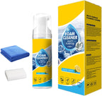 Car Interior Cleaner - Dashboard Stain Remover, 1 Bottle of 150ml Liquid for Grime Dissolving, Steering Wheel Solution with Rapid Evaporation, Auto Supplies, Deep Scrubbing Agent for Doors