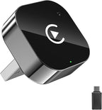 Wireless Carplay Adapter & Android Auto 2026 Upgrade Wired CarPlay to Wireless,2-in-1 Mini USB Design with Fast Stable Connection Car Play for Apple iOS 10+, Android 11+ Version