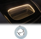 Frunk LED Light Strip for Tesla Model Y Juniper 2020-2026,Tesla Front Trunk Flexible Silicone Waterproof Interior Lighting Bar Accessories Intelligent Ambient Lights
