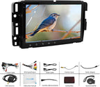 Android 13 Car Radio Stereo Upgrade for 2006-2013 Chevrolet Impala 8 Inch Touch Screen GPS Navi Head Unit Radio Double Din Car Stereo w/Wireless Carplay & Android Auto Bluetooth BT DSP SWC