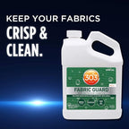 303 Products Fabric Guard – Water Repellent & Stain Shielding Fabric Spray, Safe for All Outdoor Upholstery, Easy to Use, Manufacturer Recommended, 1 Gallon, White