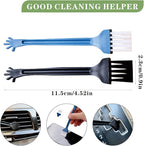 18Pcs Crevice Gap Cleaning Brush,Door Window Track Groove Corner Crevice Cleaning Brushes for Cleaning Window Grooves, Bathroom, Toilet Corner, Kitchen, Faucet, Sink(18PCS)