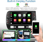 for Honda Fit Jazz Radio 2004-2007 Android 13 Car Stereo, 8” IPS Touch Screen GPS Navigation for Car Head Unit Built-in DSP Wireless/Wired Carplay Android Auto with Free Rear Camera (2GB RAM+32GB ROM)