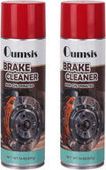 Brake Cleaner, Non-chlorinated Brake Cleaner Spray Can, Oil-Dust-Rust Remover for Disc, Caliper, Spring, Clutch, Rotor, Pad, 14.82 oz 2Can