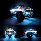 Waterproof LED Light Strips for RC Cars Trucks Airplanes Boats Drones Fixed Wing AR Wing Model Underglow Light (White)
