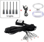 Car LED Interior Lights Strip APP Control, Car Neon Lights Kit with 236 inches Fiber Optic, Music Mode Sound Active Cars Atmosphere Ambient Lighting Kit