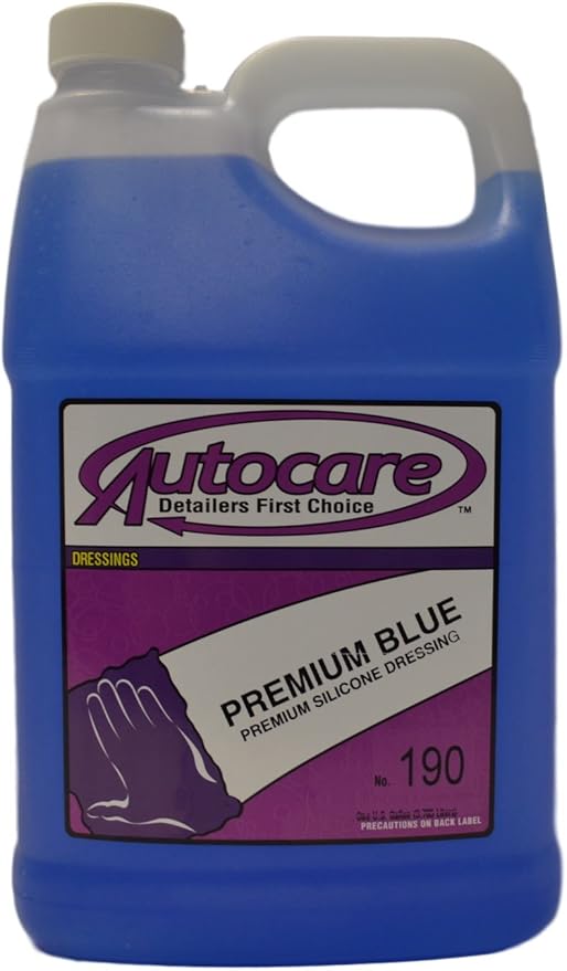 Autocare Premium Blue 190 Rubber, Plastic, and Vinyl Dressing