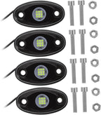 PRETYZOOM 9W LED Light Kit for Cars and Trucks Universal Automotive Ambient Lighting Waterproof RGB Color Options Easy Installation