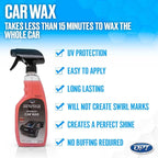 Optimum Car Wax - Carnauba Spray Wax for Cars, Trucks, Motorcycles, Boats and RVs, Patented UV Protection, For All Exterior Surfaces, Up to 5 Months Protection (17 Oz)